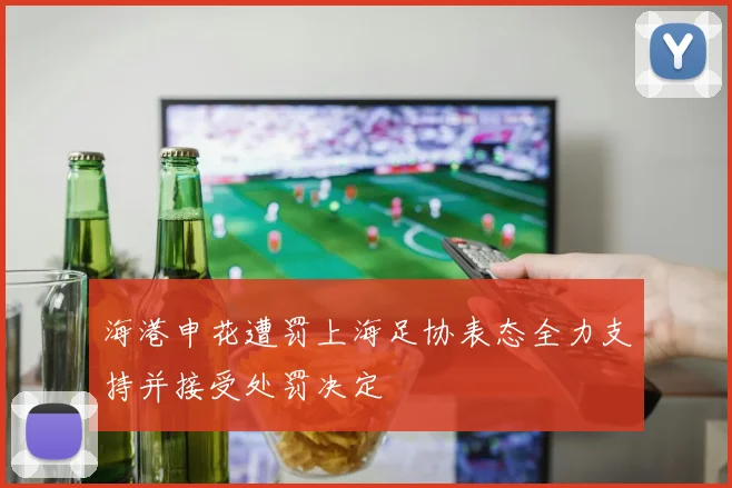 海港申花遭罚上海足协表态全力支持并接受处罚决定